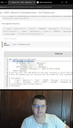 You can be a little silly with Python programming