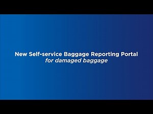 Self-service Damaged Baggage Reporting | Malaysia Airlines