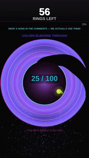 Ball vs 100 Rings — NEON CHROMA Escape #Shorts