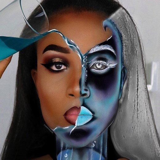 This makeup artist truly uses her face as a canvas | BuzzFeed
