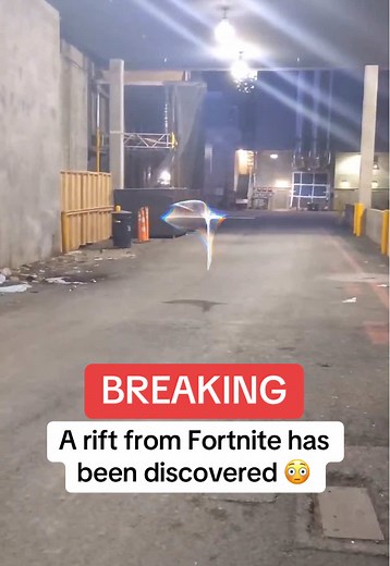 Fortnite Rift Discovered in Real Life? 🤯 #fortnite
