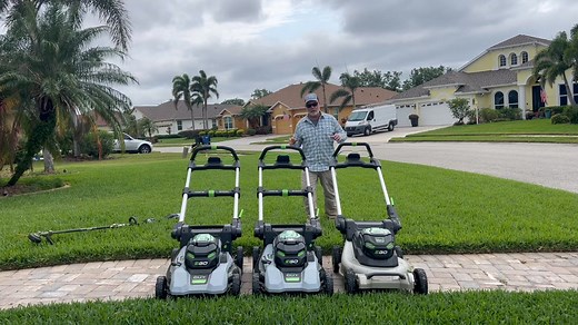 Comparing EGO high end mowers - 1000 series (new in 2025) vs 1100 series (released in 2024) | The Lawn Care Nut - Allyn Hane