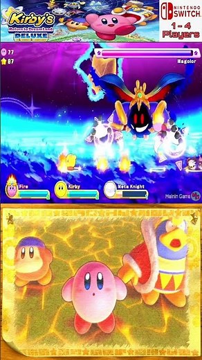 final boss - magolor - Kirby's Return to Dream Land Deluxe - mainin game