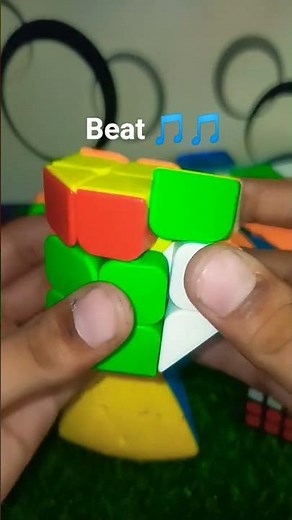 . "🎵 Rubik’s Cube On Beat – Every Turn in Sync! 🔥 #cubing #shorts