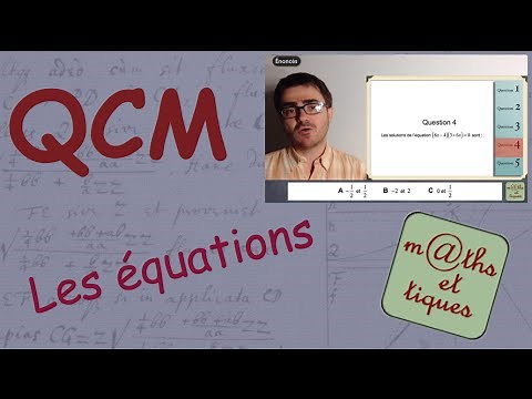 MCQ: Equations - Year 9