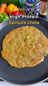 High-protein Sprout Chilla! 💪🌱 Delicious and nutritious, perfect for any meal. 😋 ( Full Recipe in the Comments below 👇) #sprouts #cheelarecipe #HealthyBreakfast #weightlossrecipes #dietrecipes #facebookreelsviral #reelsindia #viralreelschallenge #trendingreelsvideo #trendingreel #quickrecipes #mumbaifoodiz #ravikathorat #explorepage #trending #viral | Mumbaifoodiz
