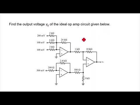 Multistage Op-amp Problem Solution: Easiest and most accurate Method