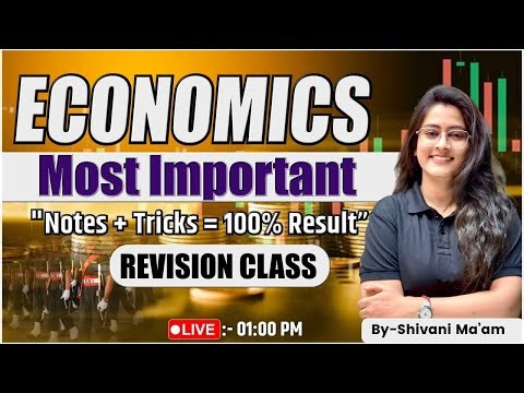 📘 Economics Most Important | One Stop Solution for Exams 🔥 | Complete Guide for All Aspirants