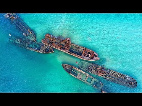 6 Ship GRAVEYARDS Around the World!
