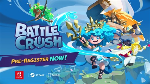 【诸神大乱斗 Battle Crush】Moba 吃鸡 大乱斗 6月27号上线多平台，全球免费开打!