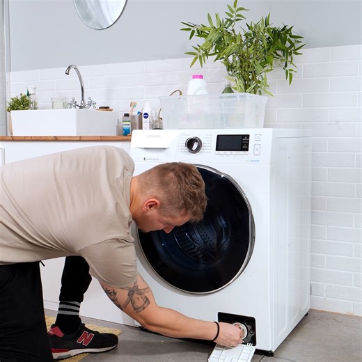 9.4M views · 31K reactions | Satisfying DIY Washing Machine Cleaning | Science, Tech and Universe | Facebook