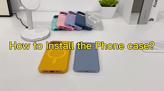 How to install the phone case?