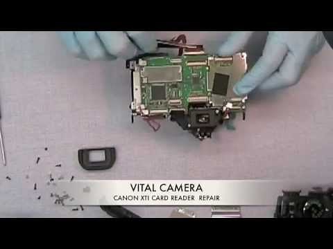 CANON XTI CARD READER REPAIR 1