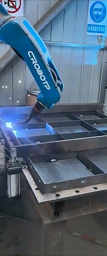 CRP welding robots perform well in complex working conditions #automatedsolutions #weldingrobot