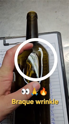 Brachial wrinkle correction! 😱💥 #work #hots #glass #bottle