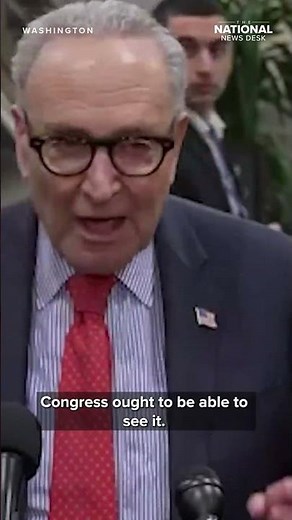 Hegseth won't commit to letting Congress see video of deadly boat strike, Schumer says