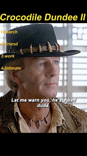 Crocodile Dundee 2 (1988) | Dundee Asks for Work in the Tavern 🍻🦘