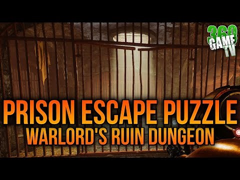 Prison Escape Puzzle - How to OPEN the Jail Cells in Warlord's Ruin Guide / Solution - Destiny 2