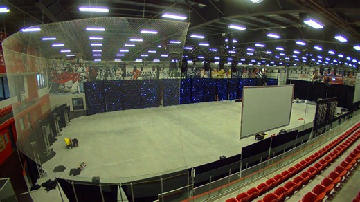 20 reactions | Here is a sneak peek at the transformation that is taking place in the La Brier Family Arena for the Starry Night Gala. A night under the stars is just one more sleep away! | St. Andrew's College | Facebook