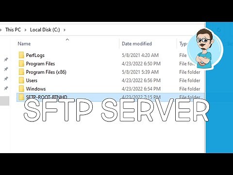 Configure SFTP within Windows Server 2022!