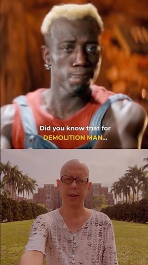 Did you know that for DEMOLITION MAN...