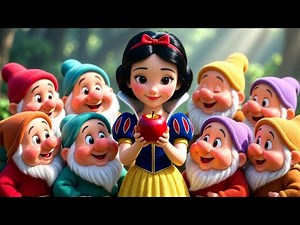 Snow White and the Seven Dwarfs 🍎 | Full Fairy Tale Story with Dialogues |