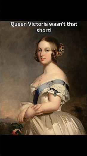 Queen Victoria's real height. #Queenvictoria #culture #didyouknow #history