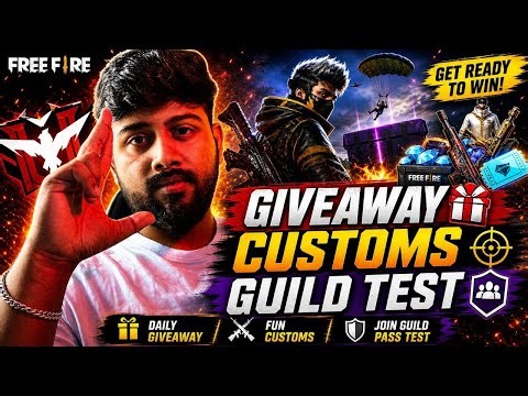 BACK AGAIN WITH LIVE REDEEM CODE GIVEAWAY BR & CS CUSTOM V BADGE CRAZY REACTIONS GUILD TEST (DAY 58)