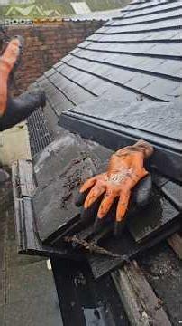 This Is Where This Leak Was Getting In... 👀💧 #roofing #leak