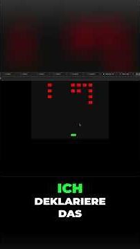 AI creates Space Invaders: Amazing OpenCode results with local LLM! #shorts