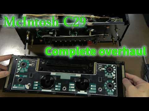 Everything you need to know about overhauling a McIntosh C29