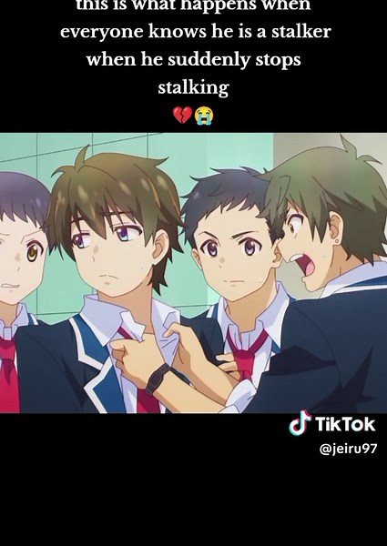 When a Stalker Stops Stalking: An Emotional Anime Moment