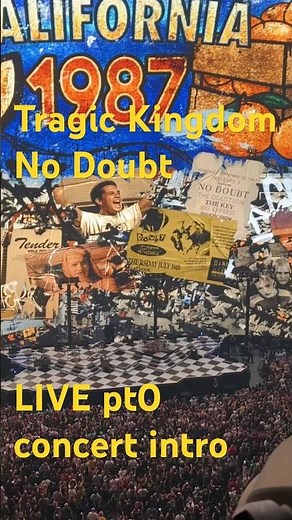 No Doubt “Tragic Kingdom” [concert intro] pt0 LIVE June 5, 2026 @ The Sphere (Las Vegas, NV)