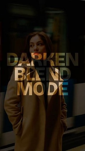 Creative uses of blend modes - the Darken Blend mode #Affinity #Canva
