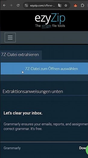 📂 7z-dateien Im Browser Entpacken │ Keine Softwareinstallation Erforderlich