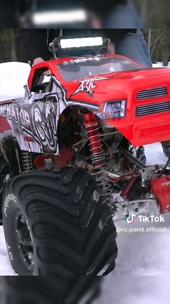 Huge RC XxxL Turbo Engine Monster Truck 💪💪👹👹🔊🔊 #rc #truck #fyp