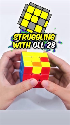 Easy OLL 28 FINGERTRICK #speedcubing #rubikscube #rubikscubetutorial #cfop ‪@MoYuCubeOfficial‬