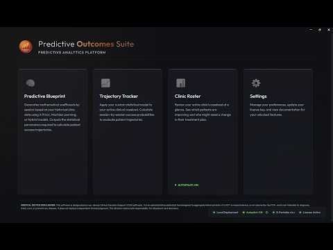 Predictive Outcome Suite: Stop Guessing, Start Predicting--Raw Data to Predicting Treatment Success