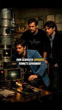 Young's Double - Slit Experiment Explained | #facts #sciencefacts #doubleslitexperiment #quantum