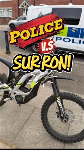 Do Police Chase Surrons? #ebike #cops