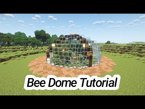 Bee Dome | A Minecraft Tutorial | 1.21.4