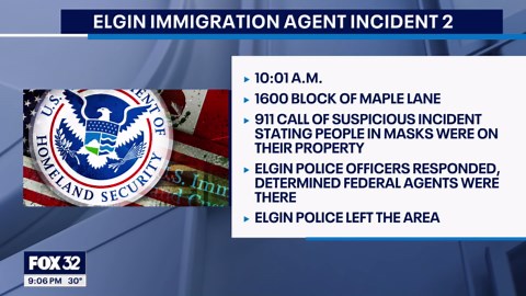 Federal agents’ crash in Elgin leads to chemical deployment and dozens of calls: police