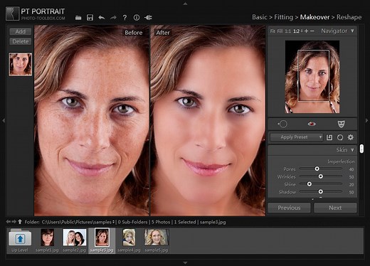 PT Portrait - Easy portrait editing software