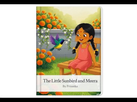 Little Sunbird and Meera | English Story | English Moral Stories | Cartoon Story | Bedtime Story