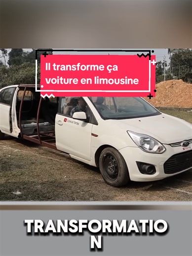 Transformation d'une voiture en limousine