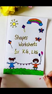 24K views · 160 reactions |  Shapes Learning Made Fun! Boost your child’s early math and visual recognition skills with these adorable Shapes Worksheets for KG & LKG. Perfect for preschoolers to learn circle, square, triangle, rectangle and more—through engaging activities!  Want the FREE PDF? Comment “Shape” below! #ShapesWorksheet #KidsLearning #PreschoolActivities #KGWorksheets #EarlyChildhoodEducation | Renu Bala | Facebook