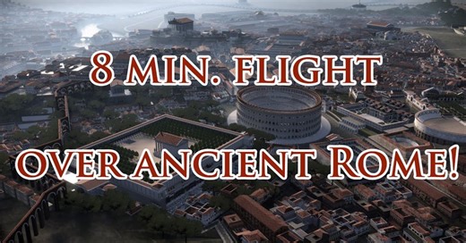 A 3D Aerial Tour of Ancient Rome