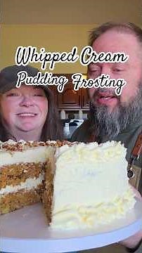 Whipped Cream Pudding Frosting