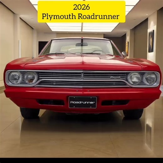 “2026 Plymouth Roadrunner – The Legendary Muscle Car Is Back and Better Than Ever! 🔥🚗💨”