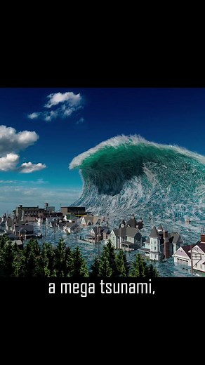 The Largest Wave Ever #sciencefacts #crazyfacts #science #megatsunami #tsunami
